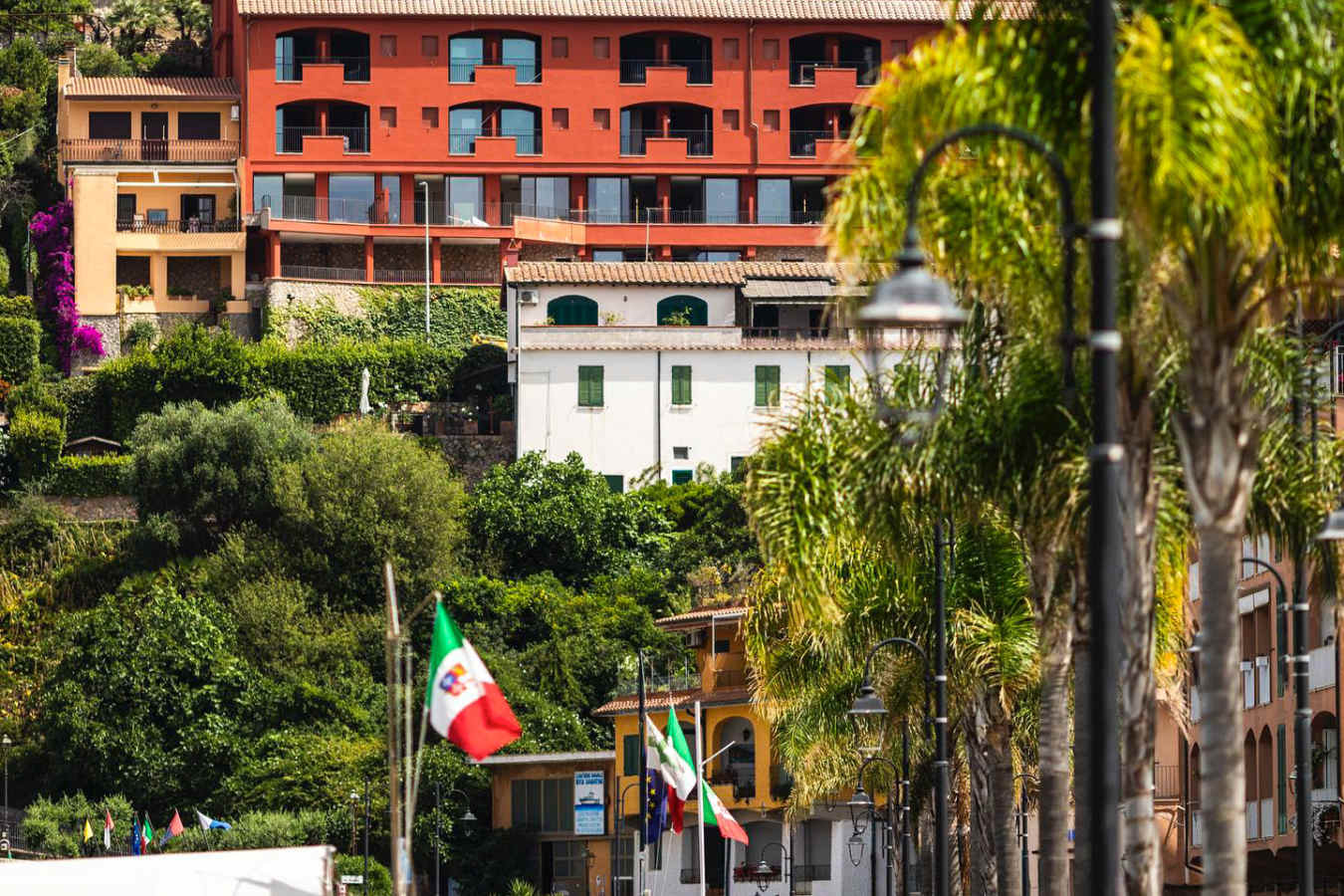 outside view of the facade  