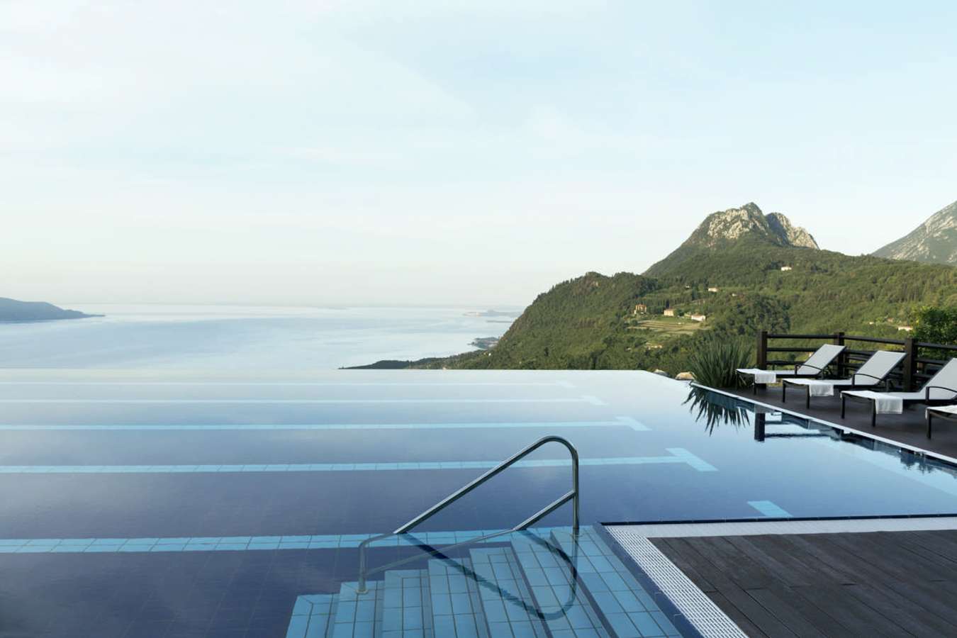 Lefay Resort - Infinity Pool with a view  