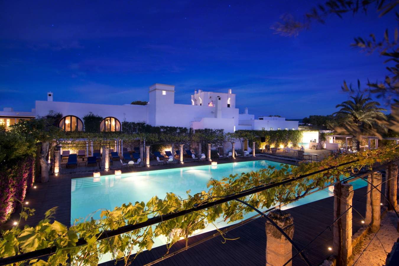 Pool by Night