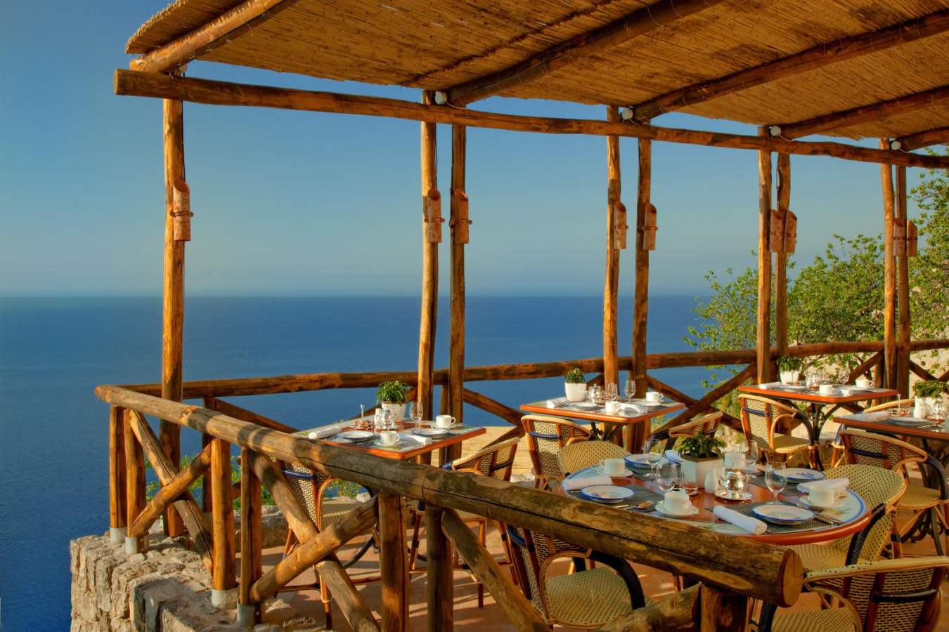 Restaurant Terrace - Monastero Santa Rosa