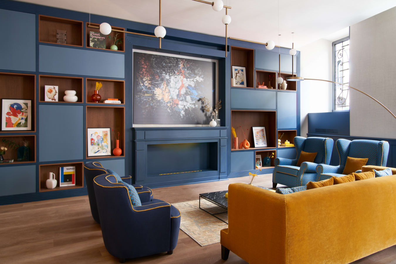 lobby area