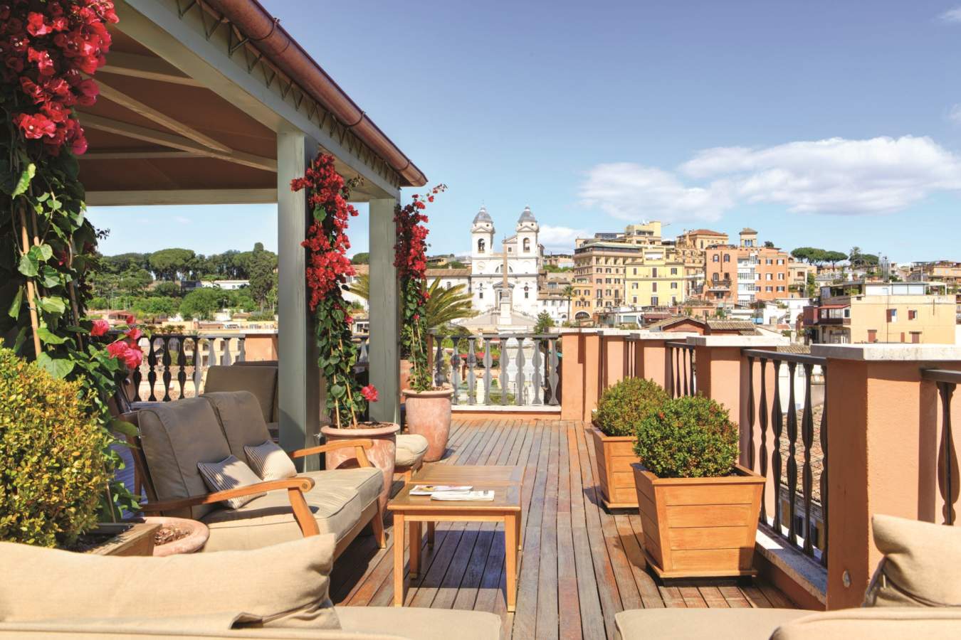 Roof terrace - Portrait Roma