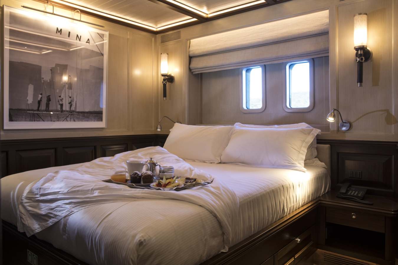Breakfast in bed - Satori Yacht