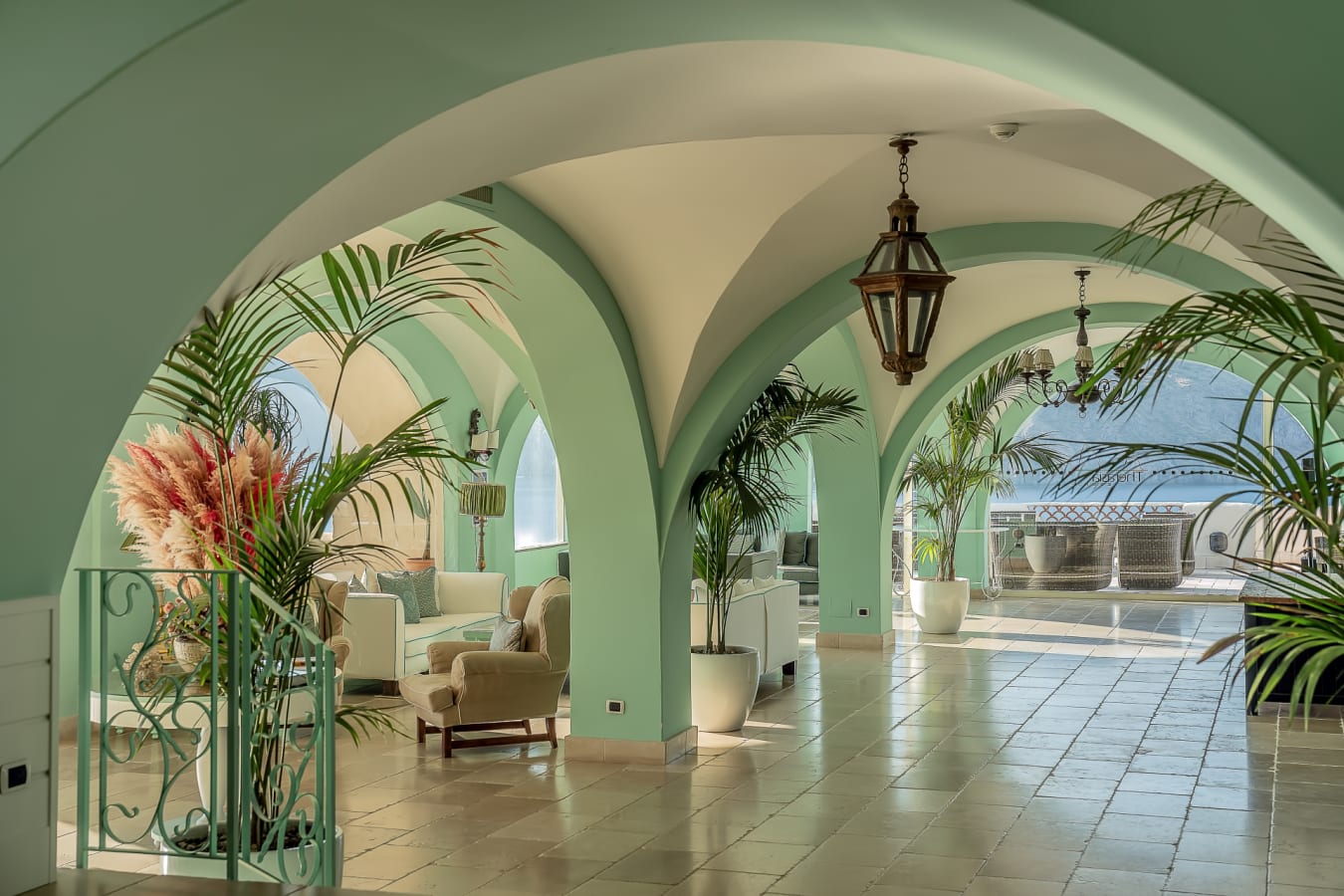 Outside Reception area