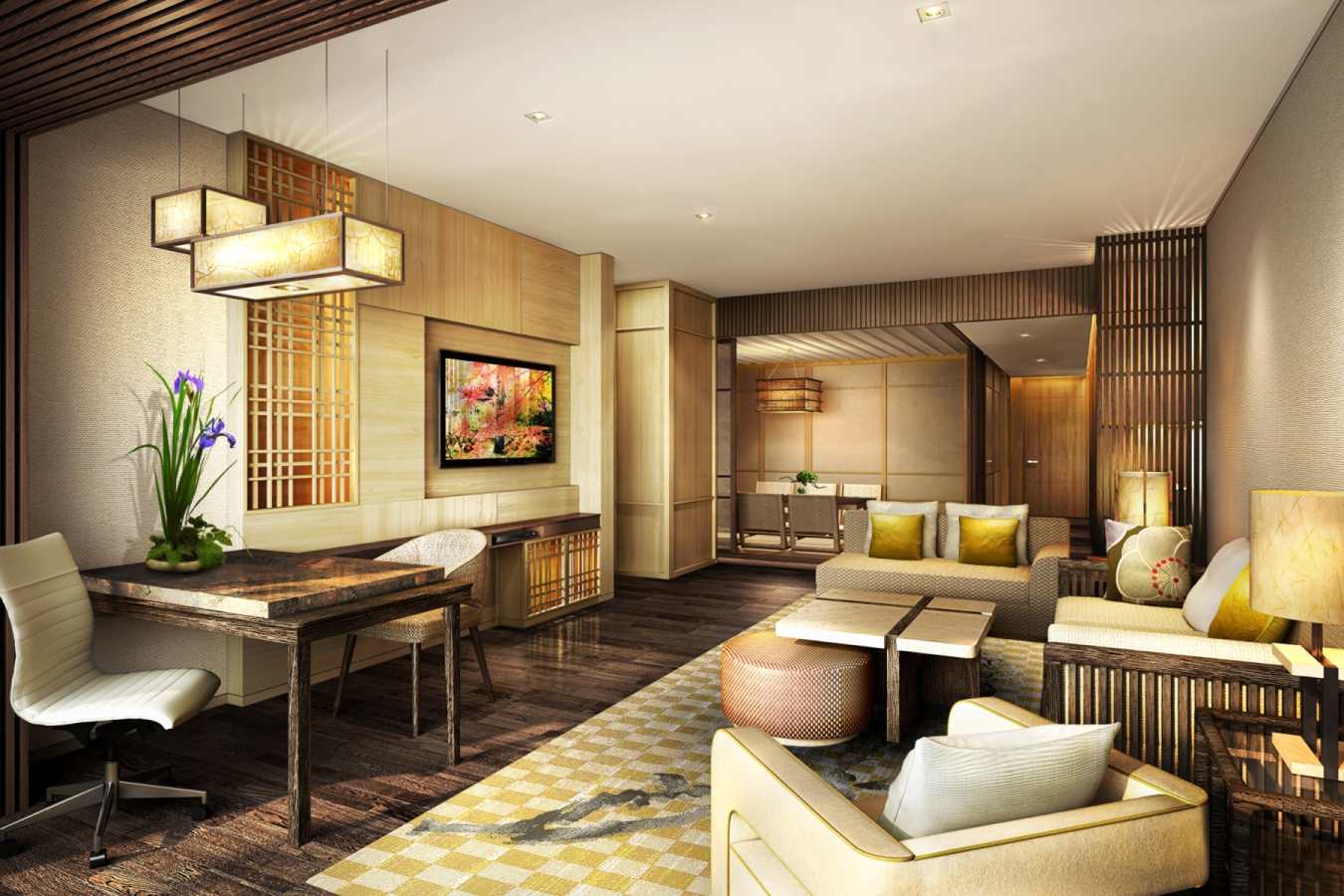 Lounge Area - Four Seasons Kyoto