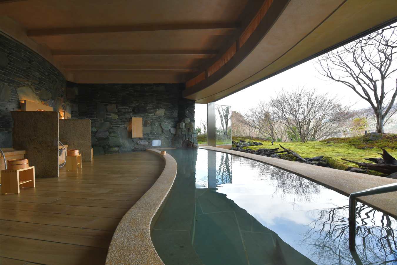 Womens communal pool 