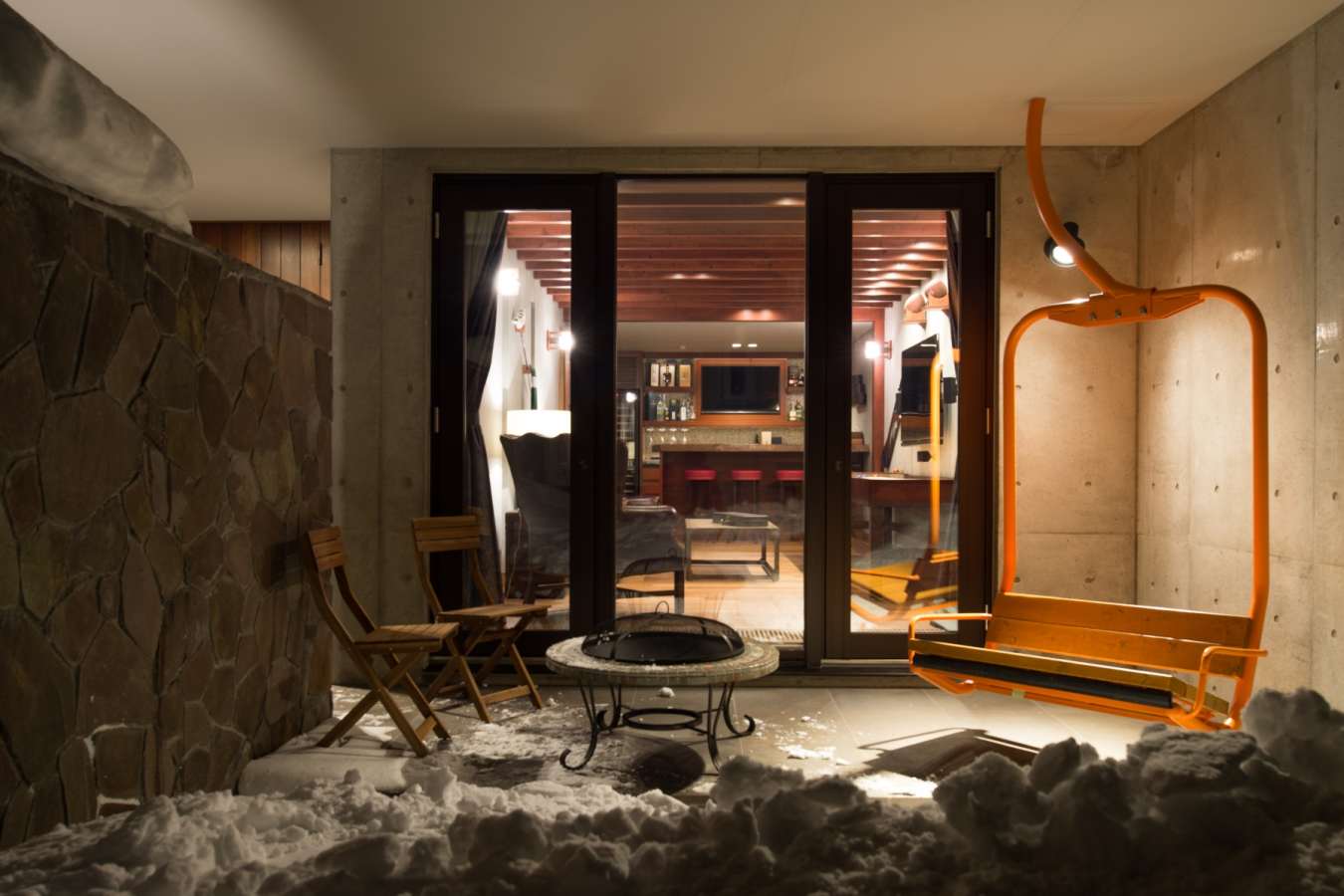 Outside Man Cave and Bar - Hakuchozan