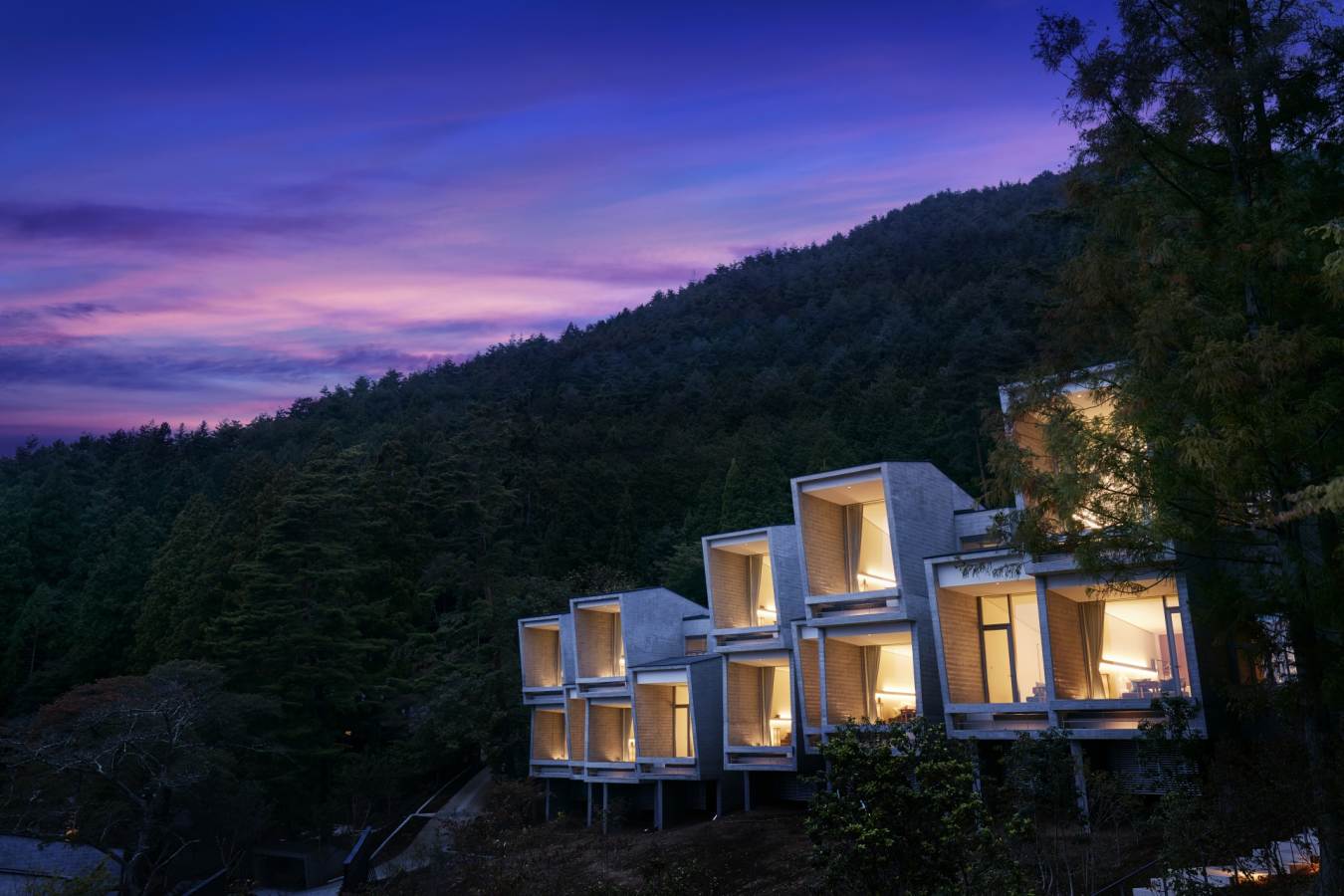 Cabins - Credit Hoshinoya Fuji