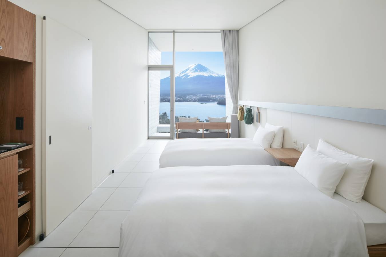 Cabin interior - Credit Hoshinoya Fuji