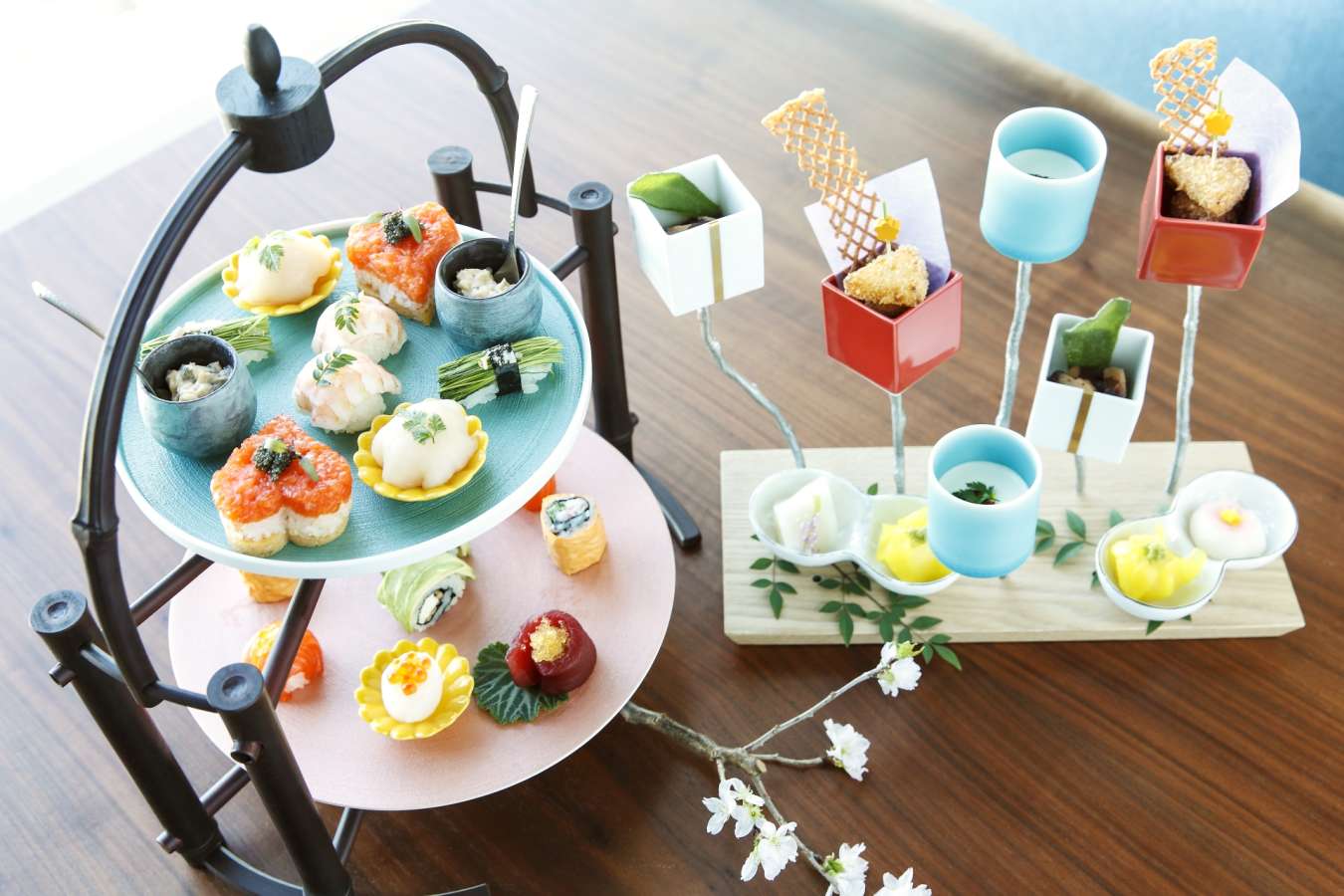 Sushi Afternoon Tea Prince Gallery Tokyo