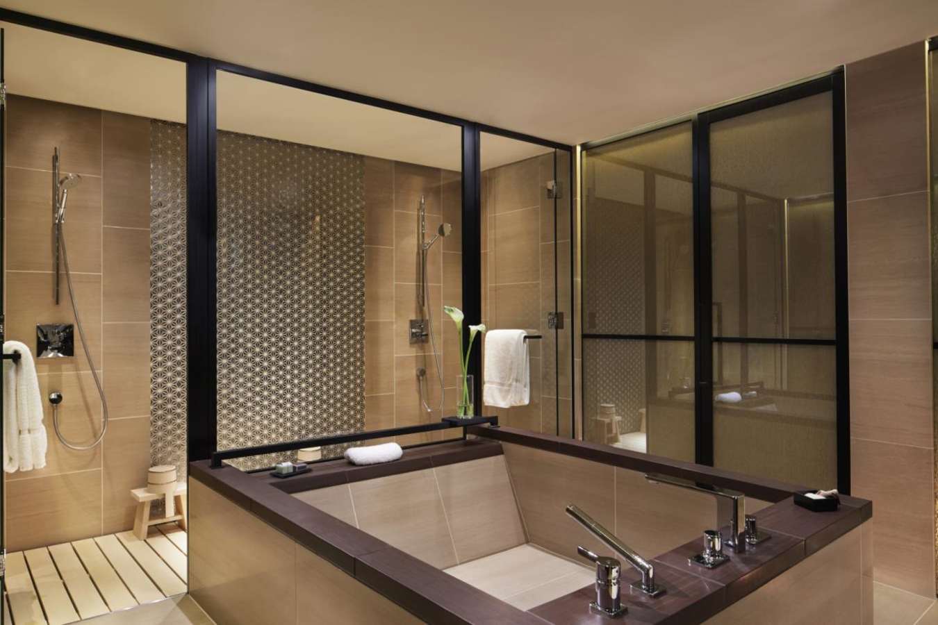 Large Sunken Bath - Ritz Carlton Kyoto