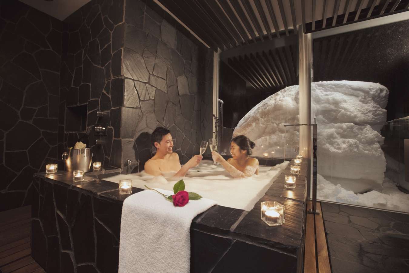 Large stone bath - The Vale