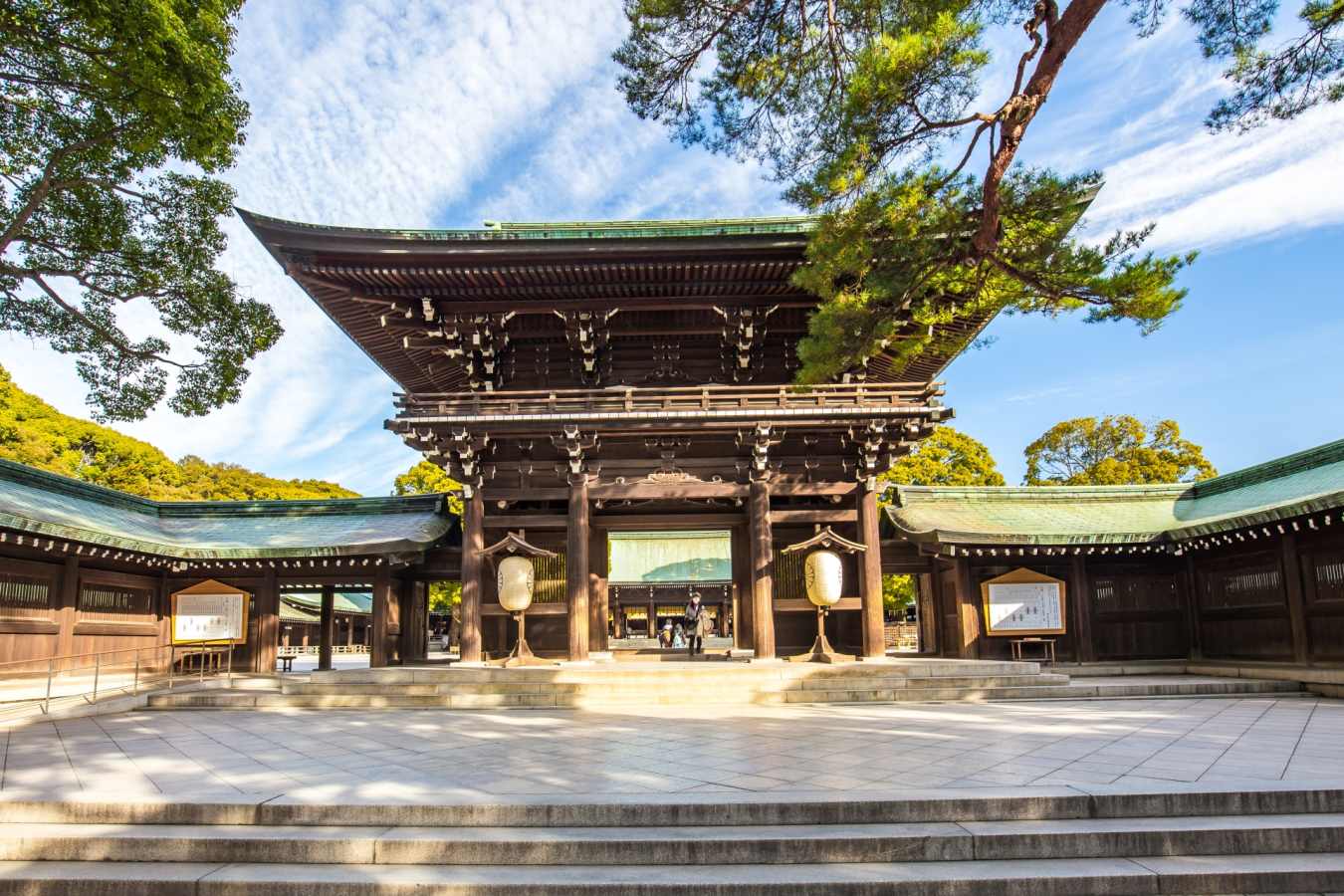 Meiji Jingu Shrine in Shibuya, Tokyo