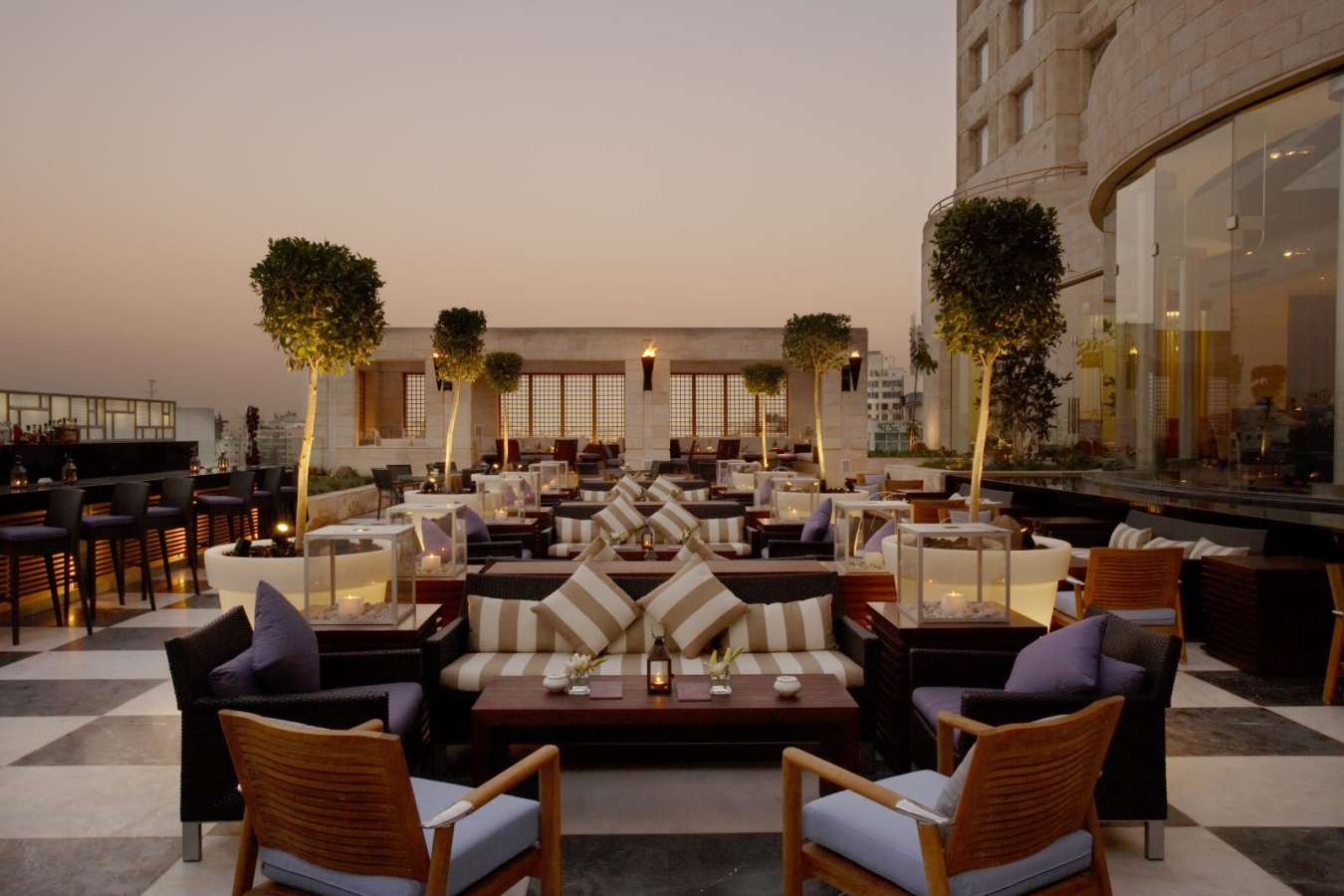 Outdoor Terrace - Grand Hyatt Amman