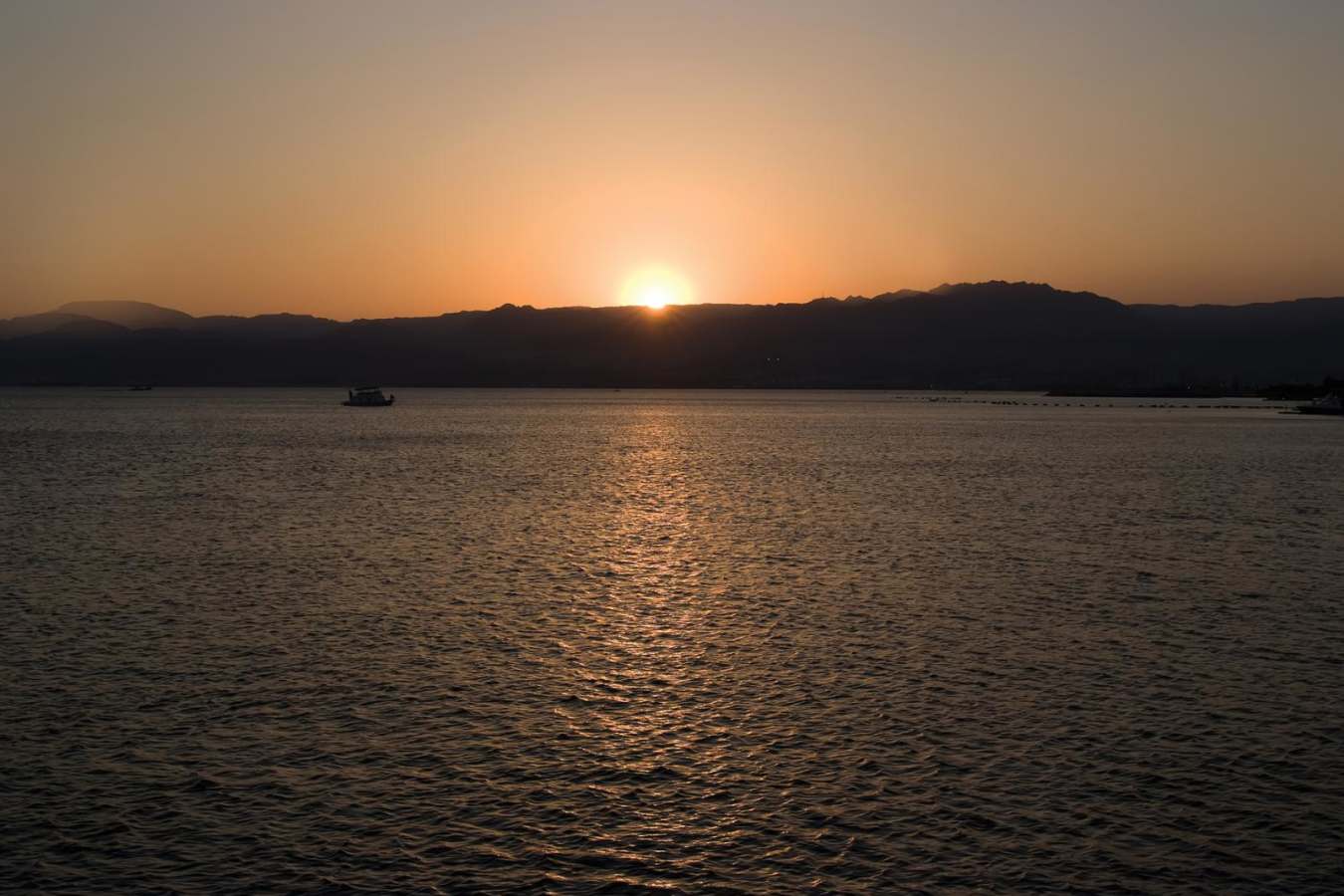 Red Sea sunset - Kempinski Aqaba