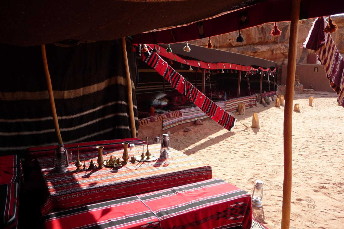 Lounge - Wadi Rum Desert Camp