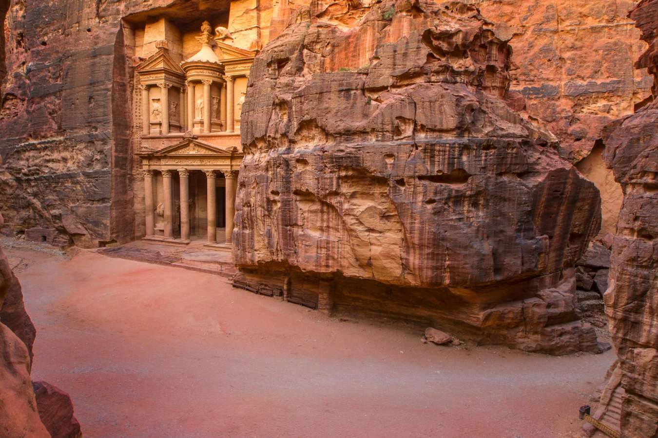 The Treasury, Petra - Jordan and Oman