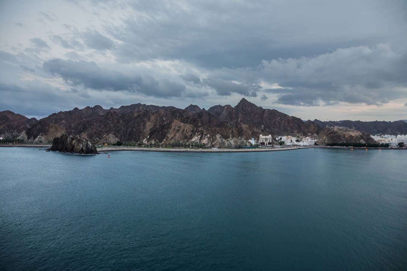 Muscat's coastline - Jordan and Oman