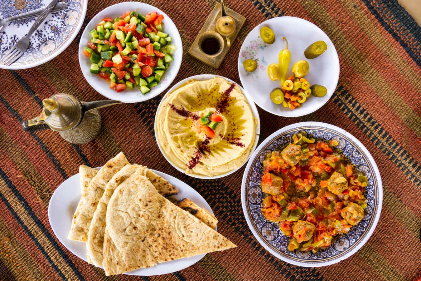 Jordanian Mezze - Jordan for Families