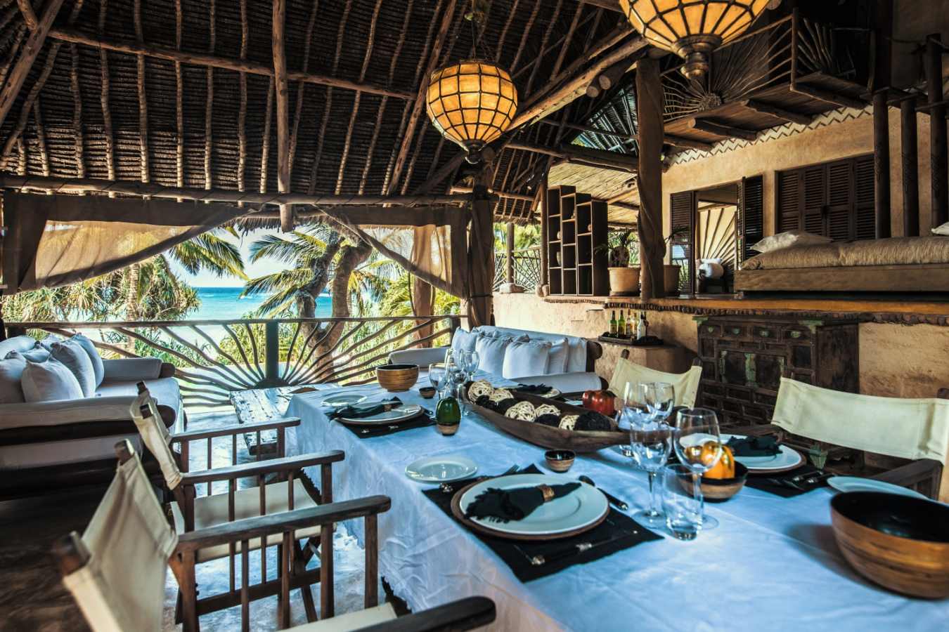 Dining - Alfajiri Beach Villa