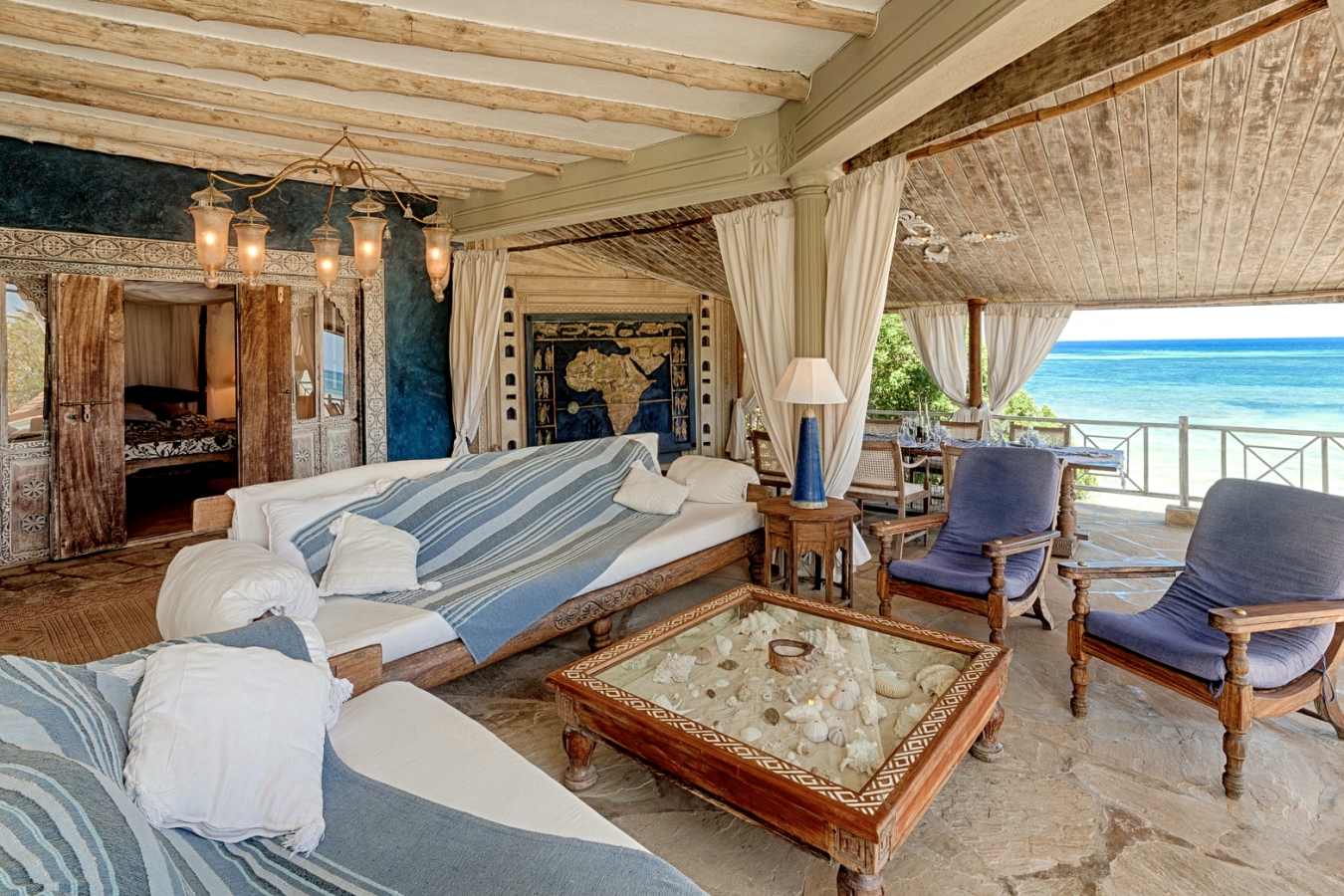 Outdoor Lounge - Alfajiri Cliff Villa