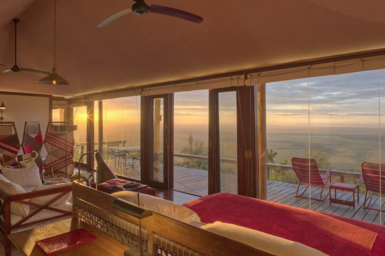 Tent views - Angama Mara