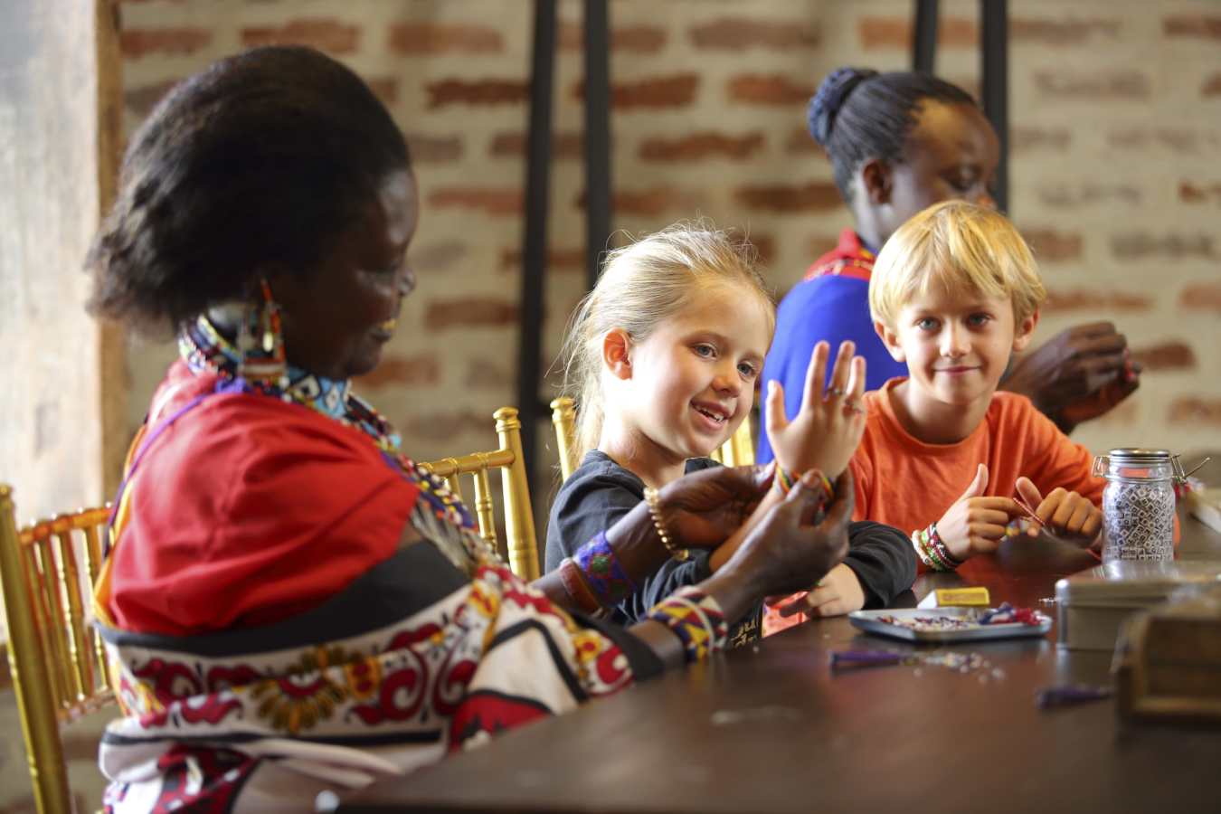Bead making - Angama Mara