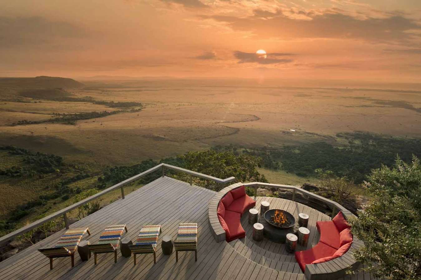 Boma sunset view  