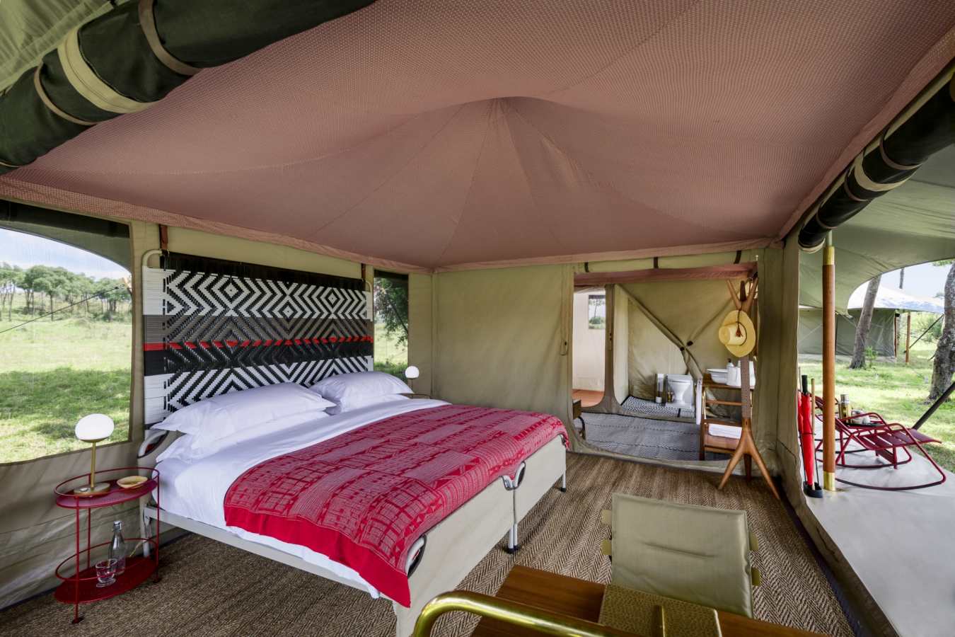 Angama Safari Camp - Guest Tent Interior