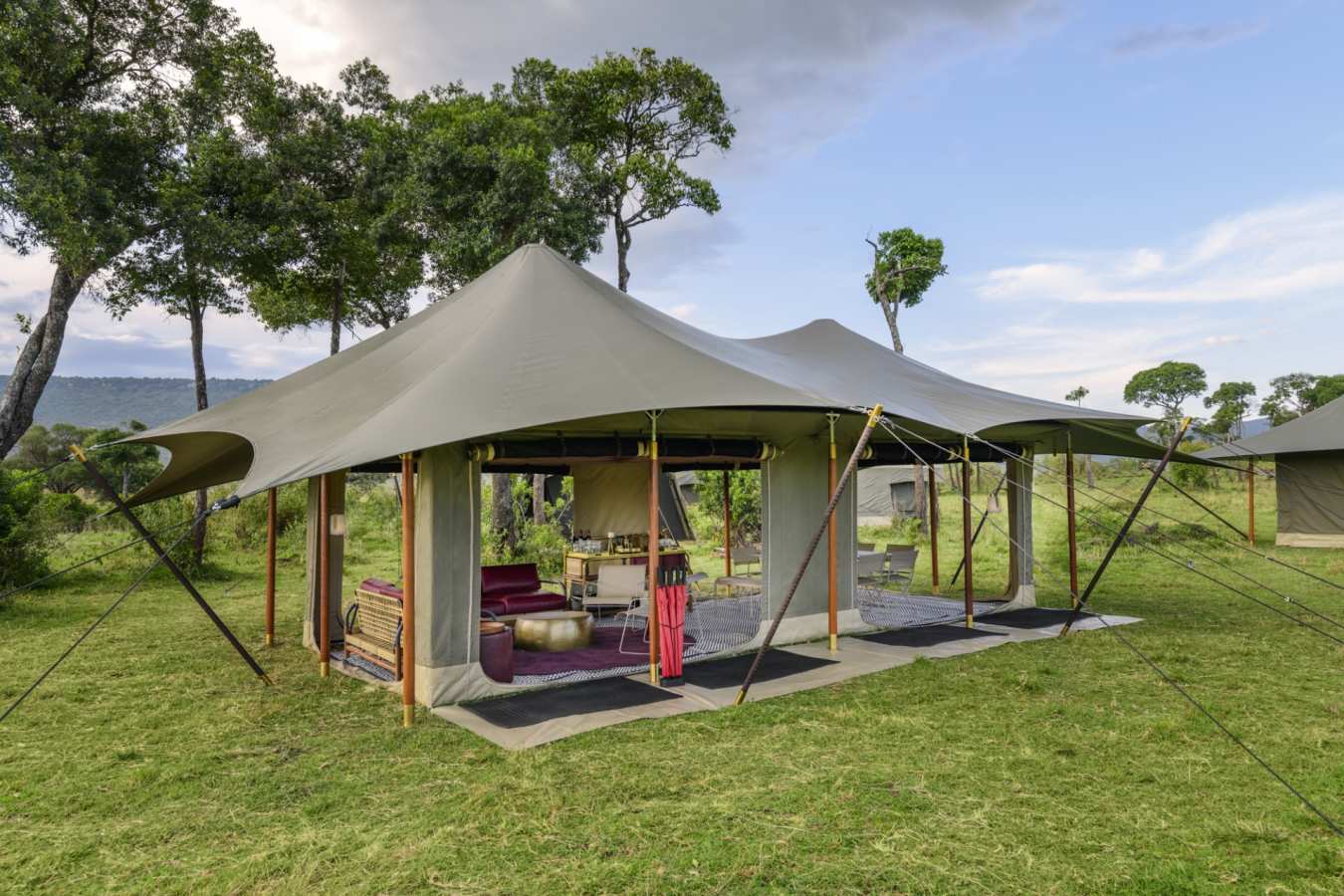 Angama Safari Camp - Lounge