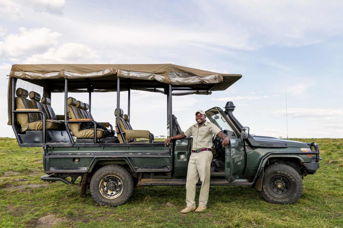 Angama Safari Camp - Dedicated Guide and Vehicle