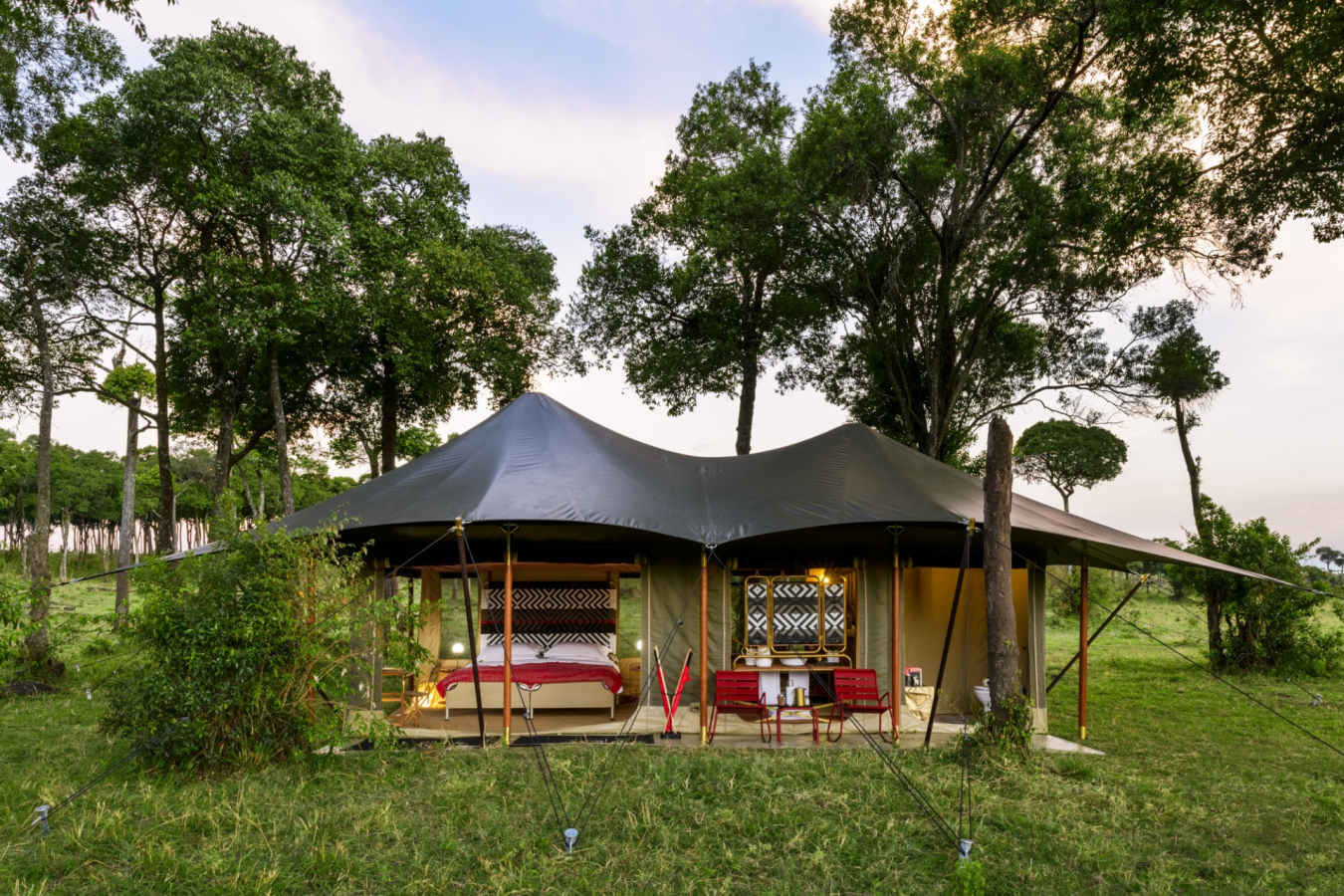 Angama Safari Camp - Guest Tent Exterior