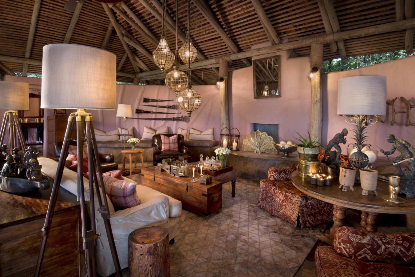 Main Area - Bateleur Camp at Kichwa Tembo