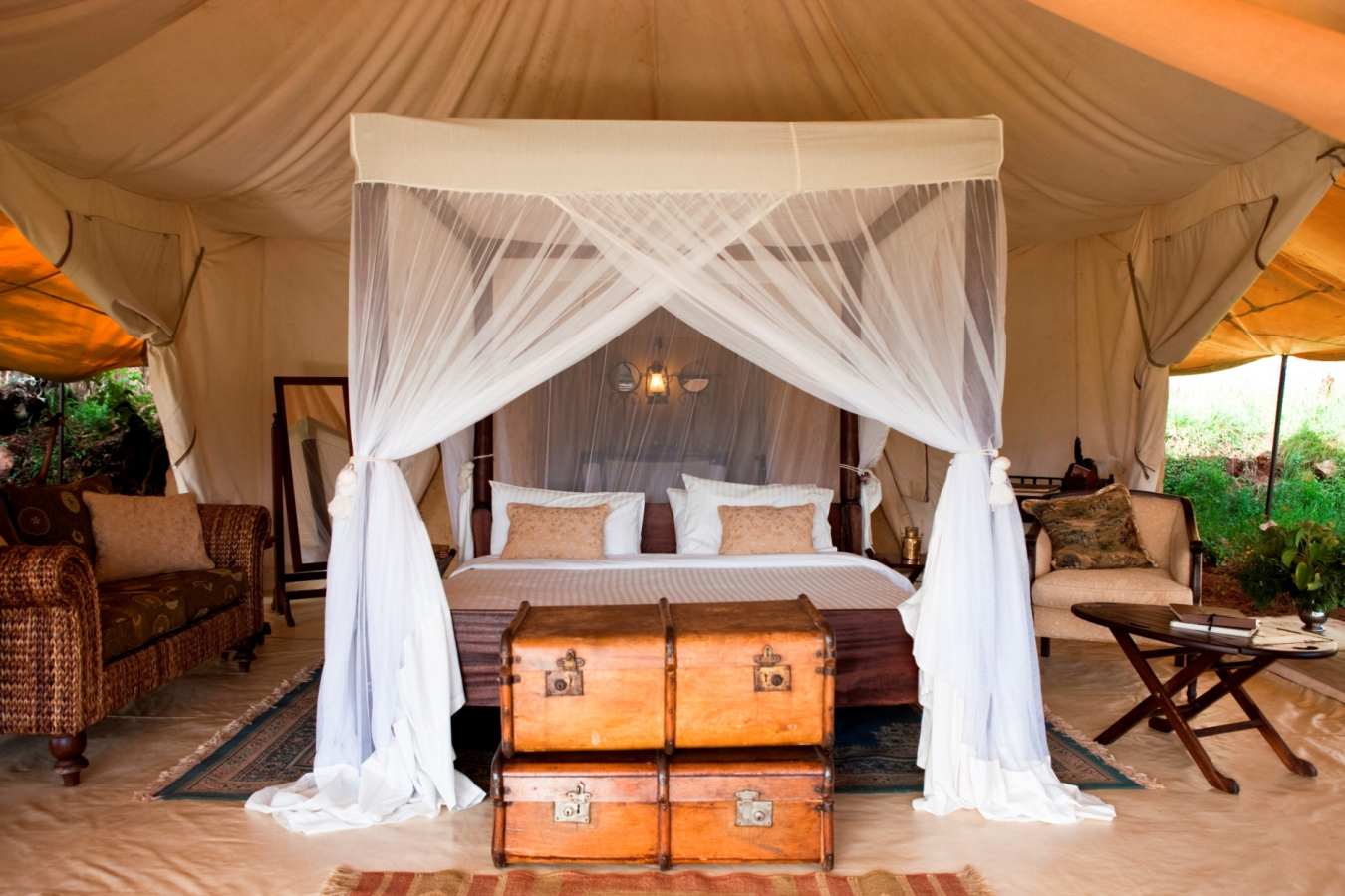 Bed - Cottar's 1920 Safari Camp