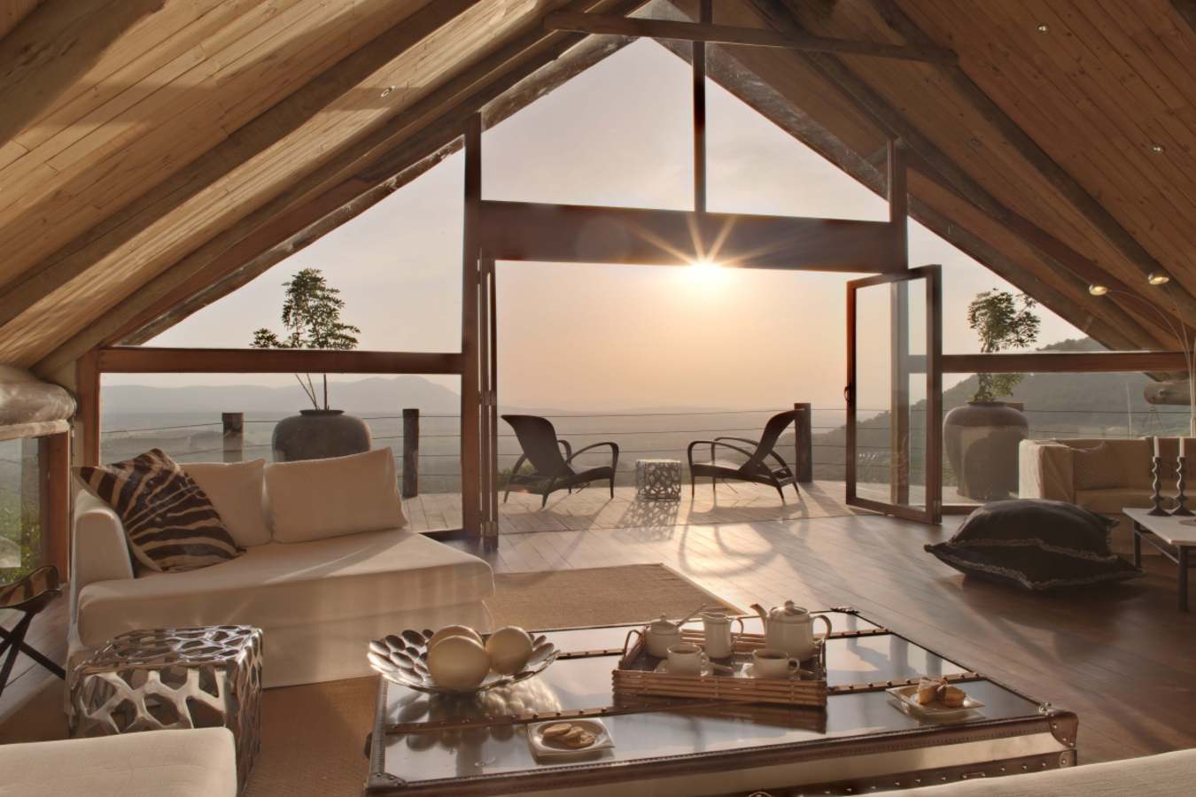 Villa lounge - Cottar's 1920 Safari Camp