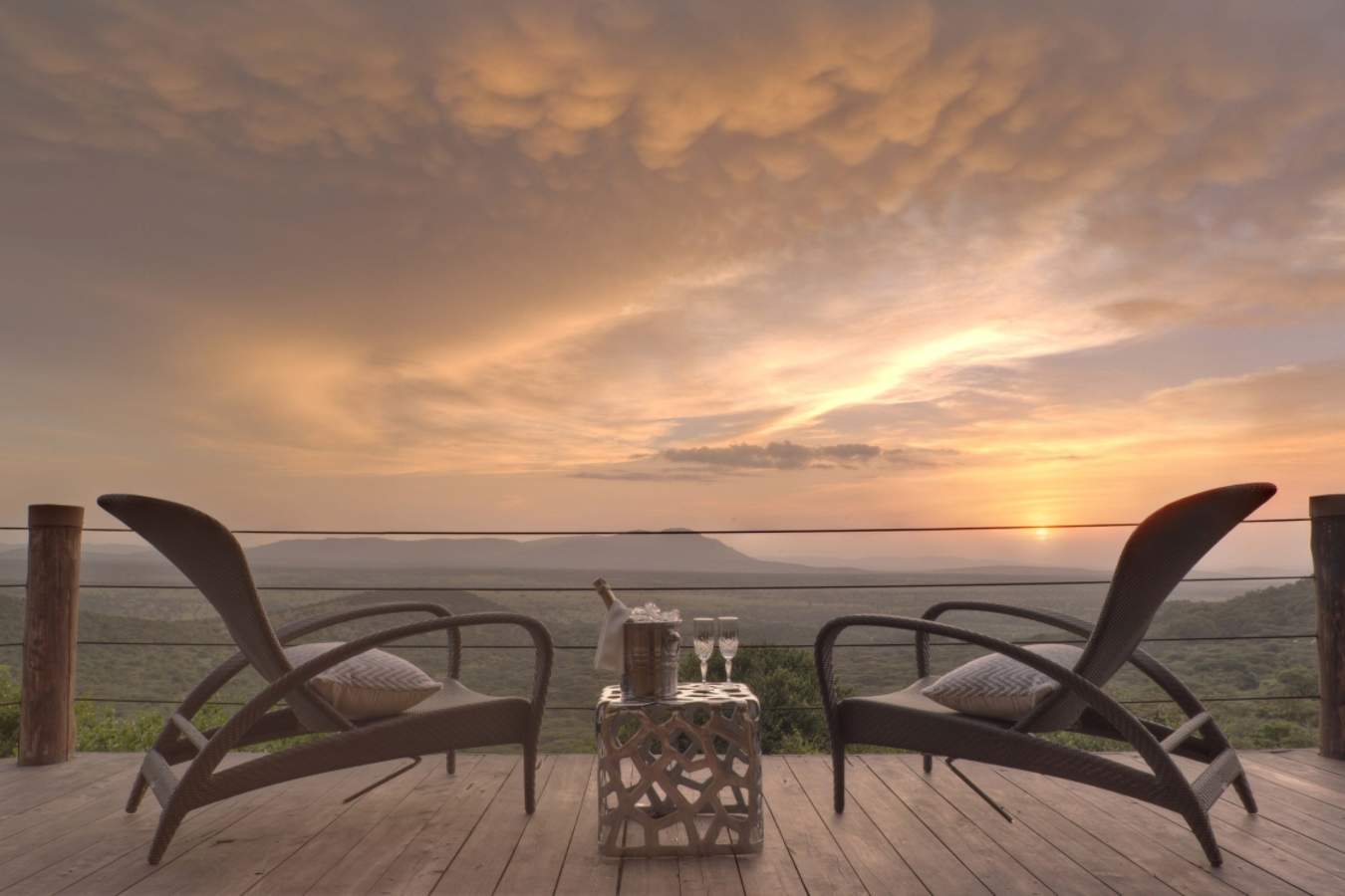 View from terrace - Cottar's 1920 Safari Camp