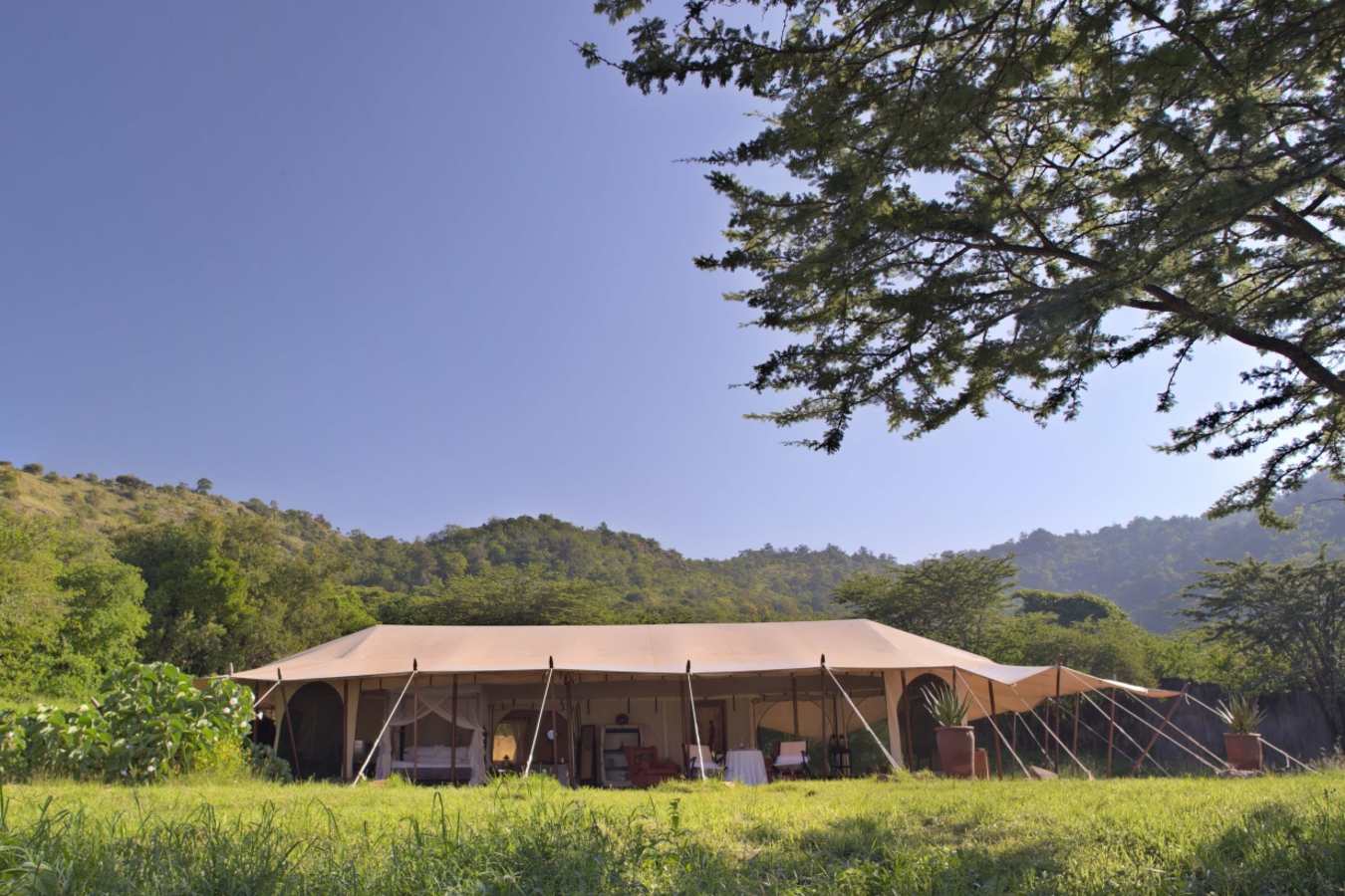 Honeymoon tent - Cottar's 1920 Safari Camp