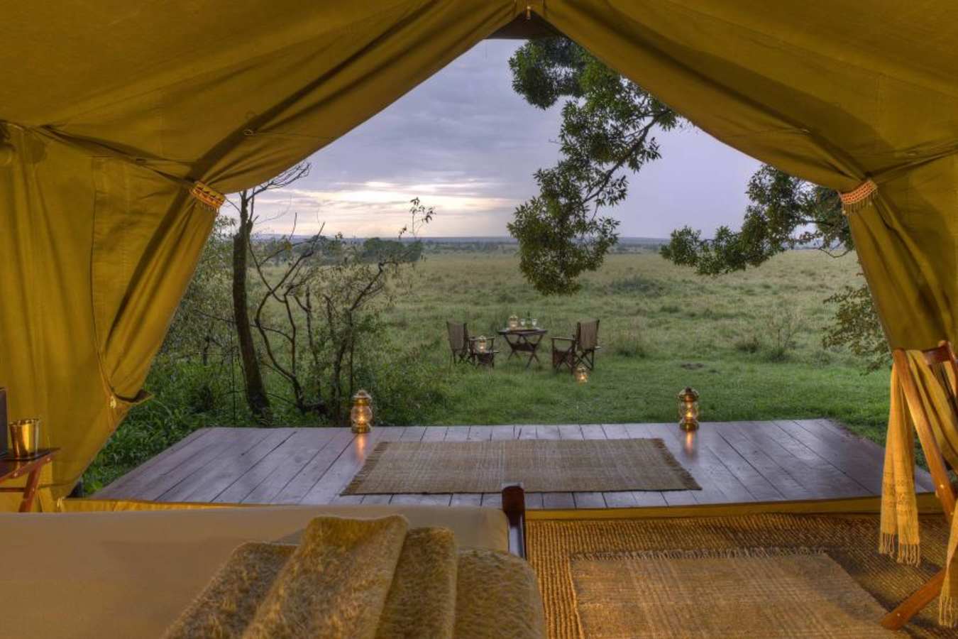 View from tent - Elephant Pepper Camp