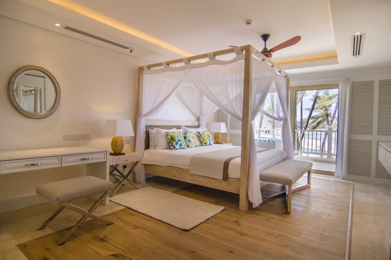 Apartment master bedroom