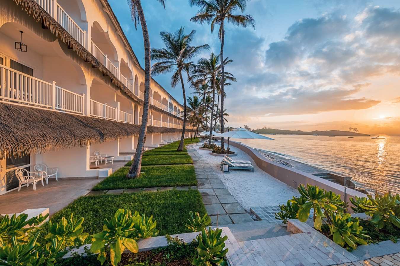 Rooms overlooking ocean