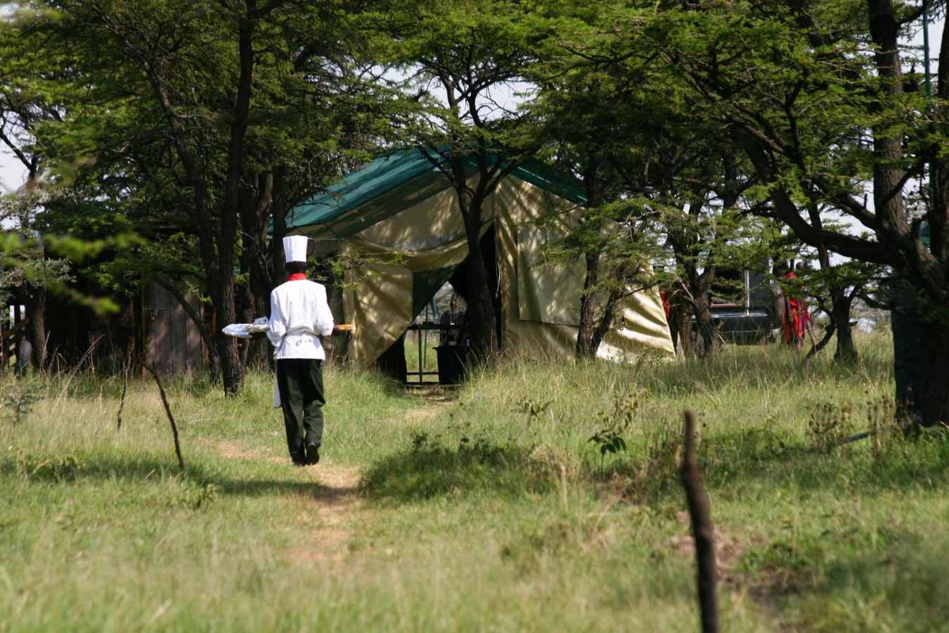 The chef at Bush Camp - Kicheche Bush Camp