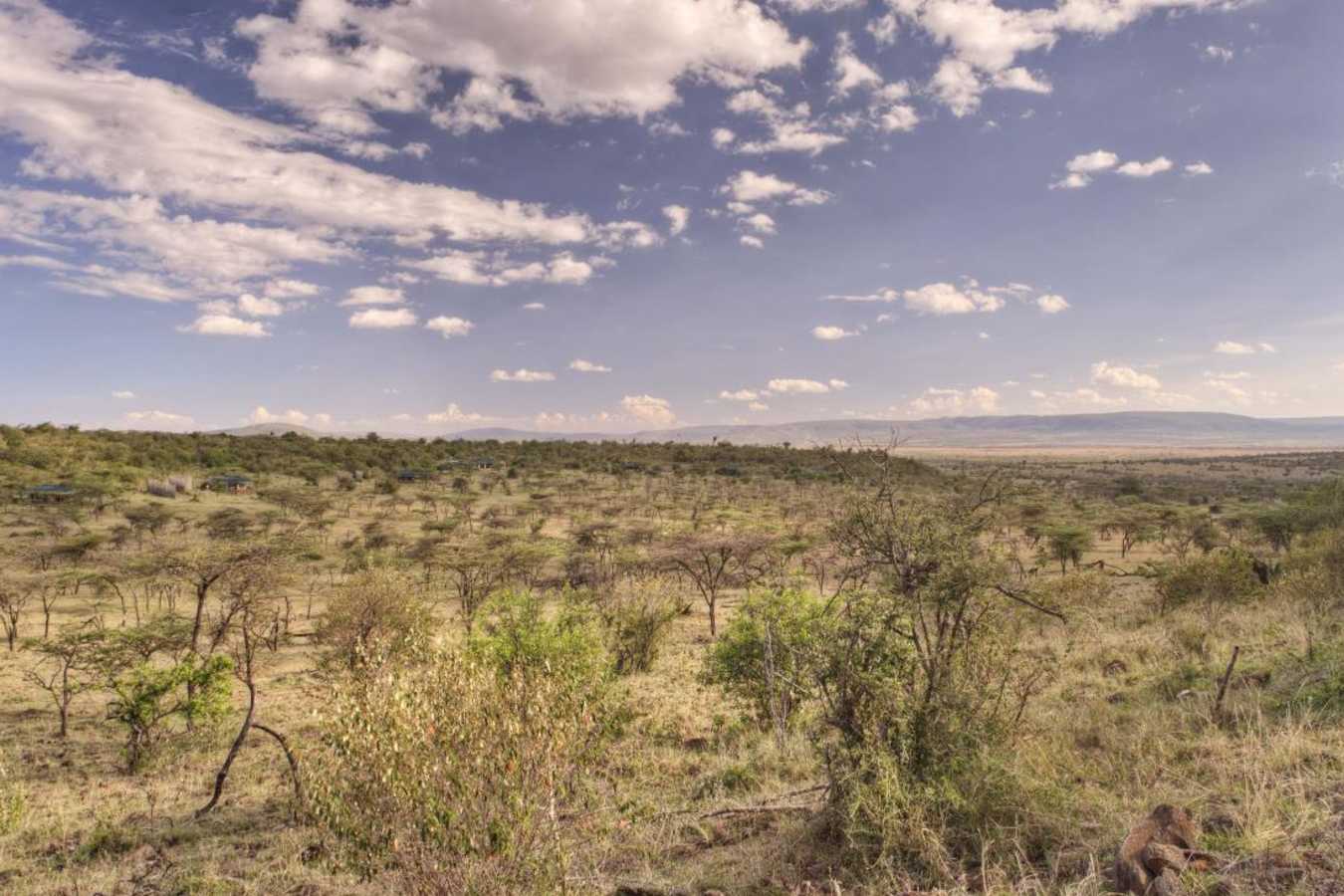 View of camp from the valley - Kicheche Valley Camp