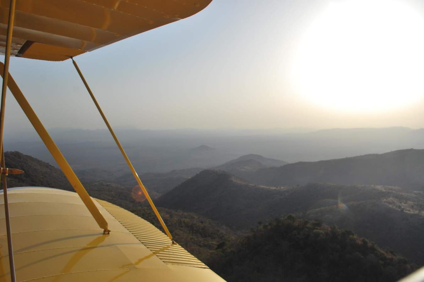 Sunrise from the Waco - Lewa House