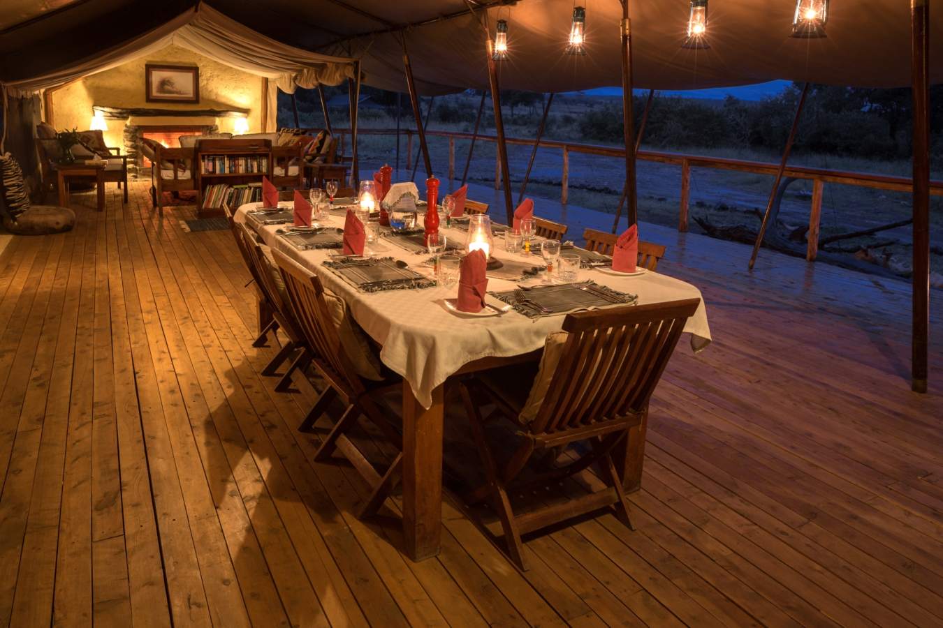 Dining Room - Offbeat Mara Camp