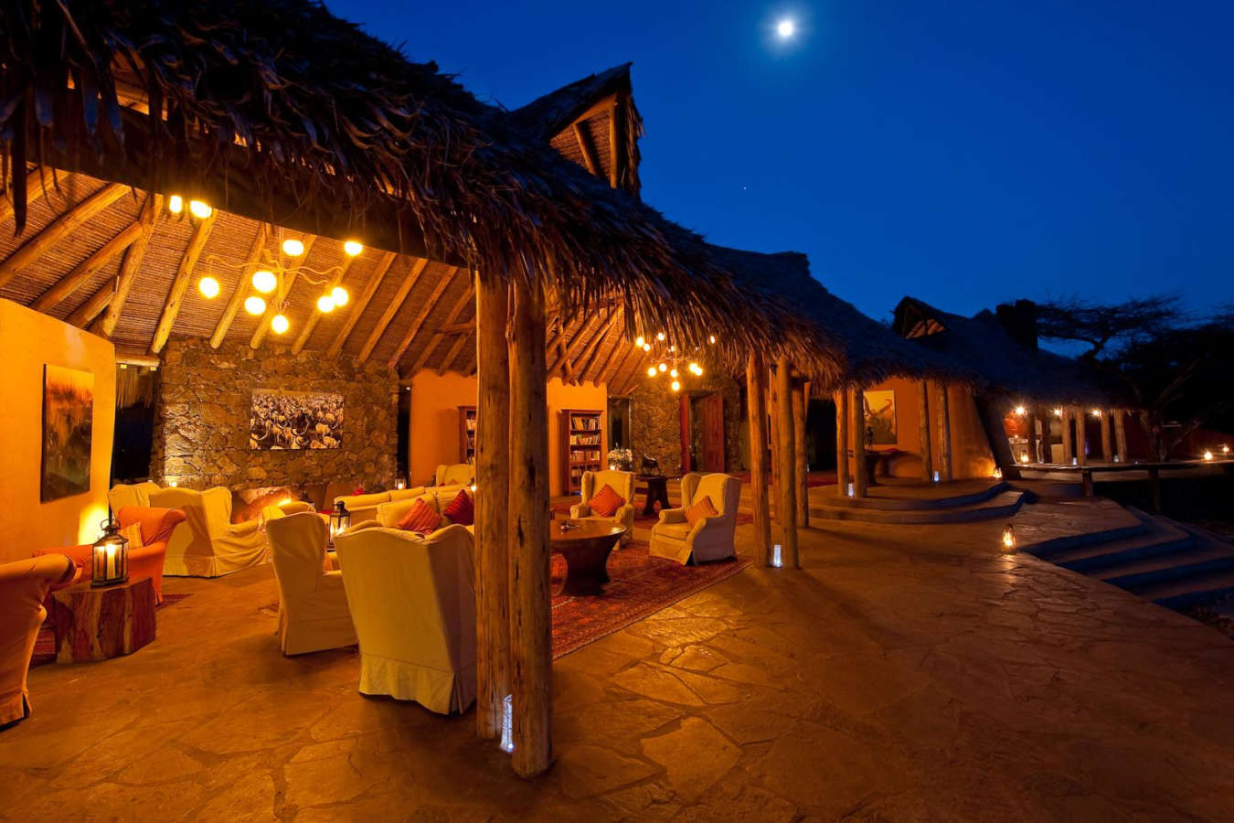 Living Area - Ol Donyo Lodge