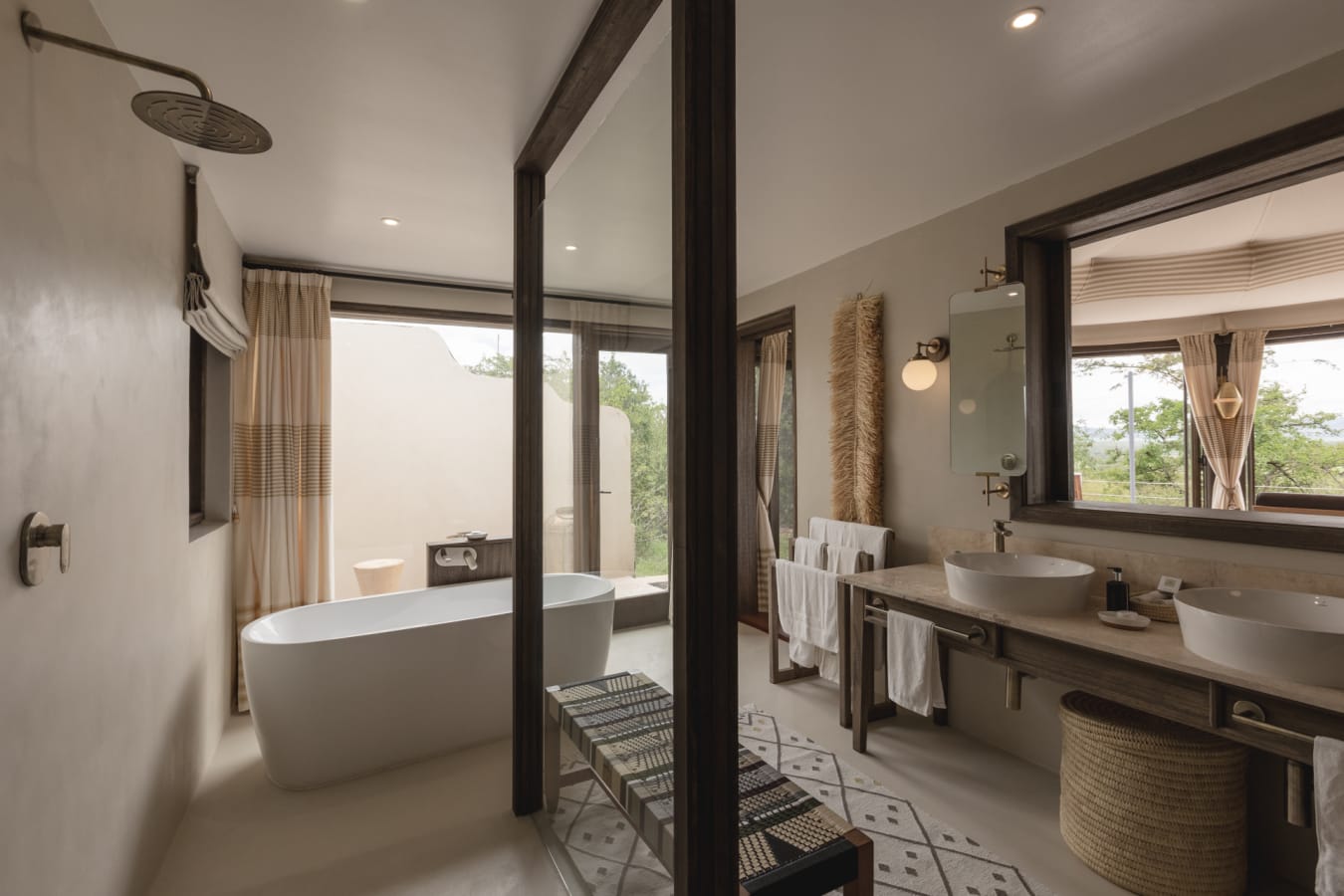 Family Tent Bathroom 