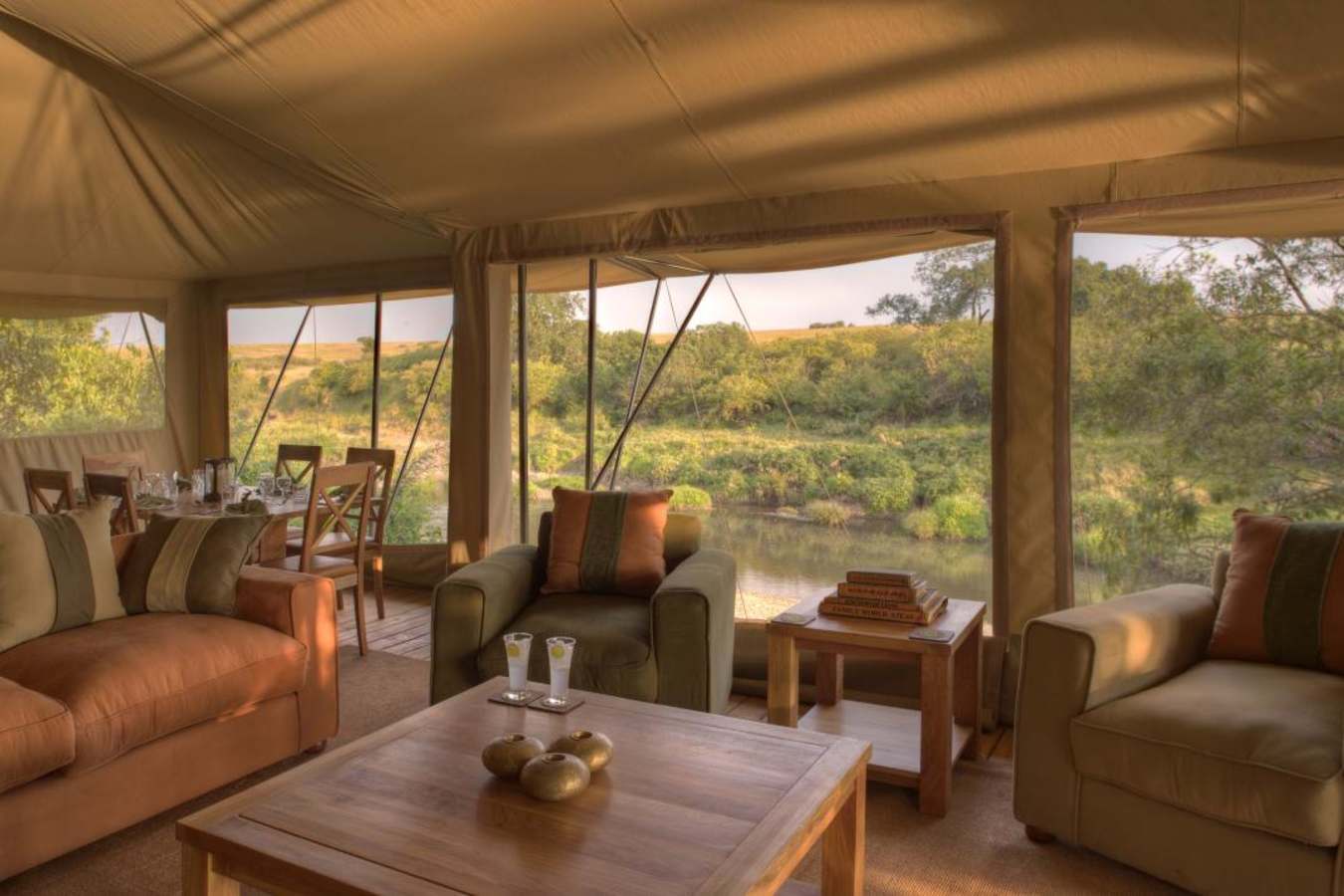 Mess area - Rekero Camp