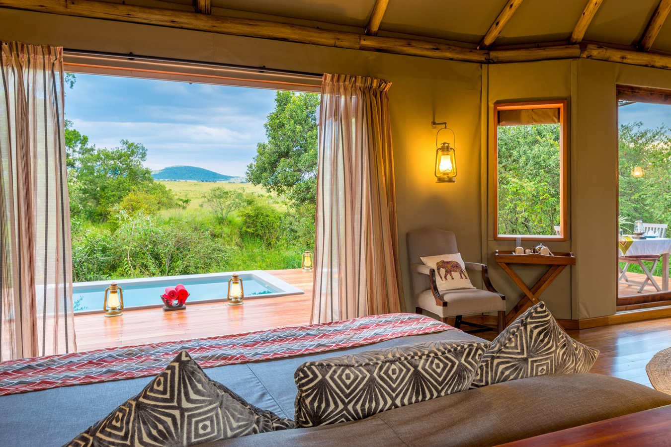 Tent view - Sala's Camp