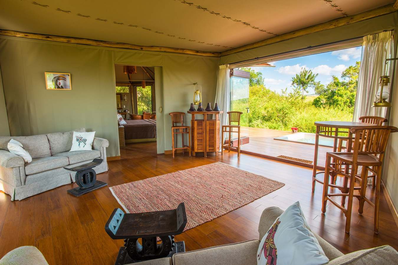 Family tent lounge - Sala's Camp