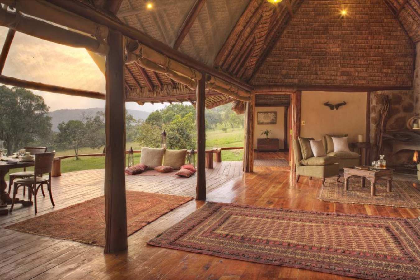 Main lounge - Saruni Safari Camp